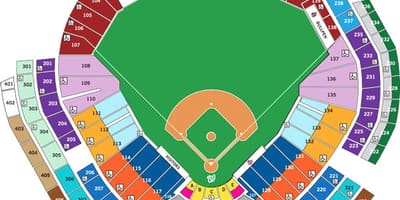 வாஷிங்டன் நேஷனல்ஸ் ballpark வரைபடம்