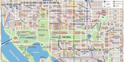 வரைபடம் dc மால் பகுதியில்