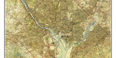 Dc topographic வரைபடம்