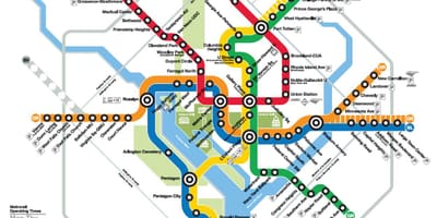 வரைபடம் wmata வரைபடம் dc